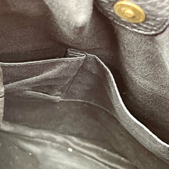 ⭐️Fossil Two-Tone Leather Tote Bag 15” H X 14” W - Picture 8 of 8